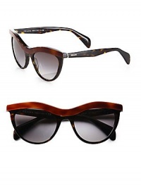 Prada 06PS MA56S1 Top Havana Medium Havana 06Ps Cats Eyes Sunglasses