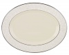 Lenox Pearl Innocence Platinum Banded Ivory 13-Inch Oval Platter