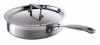 Le Creuset Tri-Ply Stainless Steel 3-Quart Covered Saute Pan