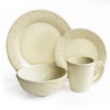 American Atelier Genevieve Cream 16-Piece Dinnerware Set