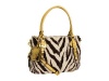 LAUREN Ralph Lauren Asher Canvas Satchel Handbags - Animal Print