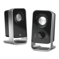 Logitech LS11 Multimedia Speaker System (Black and Silver) (980-000048)