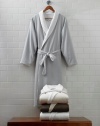 CassaDecor Spa Robe - Spa by Kassatex, Womens, Silver Sage