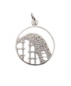 Rembrandt's lighthearted roller coaster charm will remind you of summertime fun all year long! Crafted in sterling silver. Approximate drop: 1 inch.