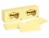 Post-it Notes, 2 7/8in x 4 7/8in, Canary Yellow, 12-Pads/Pack