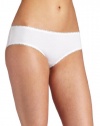 ck one Women's Cotton Cheeky Hipster, White, Large