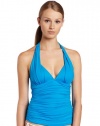 La Blanca Women's A Fresh Look Halter Cup Tankini