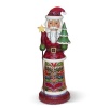 Enesco Jim Shore Heartwood Creek with Tree Nutcracker Santa Figurine, 10.75-Inch