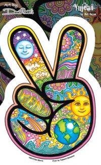 Dan Morris - Peace Hand - Sticker / Decal