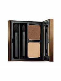 This extra-soft, powder-textured eye shadow smoothes over lids and lasts throughout the day. Imported. 