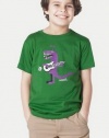 Lacoste Boys Short Sleeve Crewneck T-shirt Green, Size 6YR- TJ3305