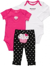 Carter's 3-Piece Set -Mommy's Cupcake - 9M