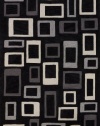 Dalyn Rugs Studio 302 9-Feet by 13-Feet Area Rug, Black