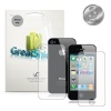 GreatShield Ultra Anti-Glare (Matte) Clear Screen Protector Film for Apple iPhone 4 / iPhone 4S AT&T, Verizon, Sprint Version (3-Pack + 1 Bonus Back Film)