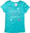 Roxy Kids T Shirt Turquoise, Small (4)