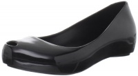 Mini Melissa Ultragirl Ballerina Flat (Little Kid), Black, 2 M US Little Kid