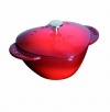 Staub 1.75 Liter Heart Shape Cocotte, Cherry