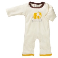 Organic Baby Soy Onepiece - Elephant (3-6 Months)