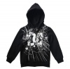 DC Shattering Hoodie Black 2T -Kids