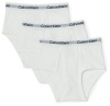 Calvin Klein Boys 8-20 White Briefs