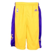 Los Angeles Lakers Youth NBA Replica Shorts by Adidas - Gold