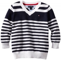 Tommy Hilfiger Boys 2-7 Nigel V-Neck, Swim Navy, 3 Regular