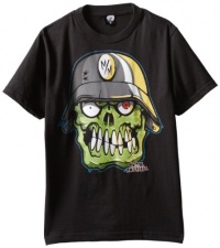 Metal Mulisha Boys 8-20 Bonehed Tee, Black, Small