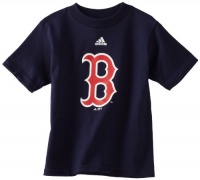 MLB Toddler Boston Red Sox Team Logo Short Sleeve Tee (Navy, 3T)