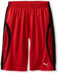 Puma - Kids Boys 2-7 Lit Speed Short, Red, 7