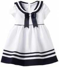 Bonnie Jean Girls 2-6X Nautical Dress, White, 4T