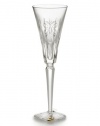 Waterford Crystal 5th Edition 12 Days of Christmas Champagne Flute, Five Gold Rings