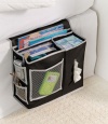 6 Pocket Bedside Storage Mattress Book Remote Caddy