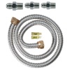 Watts Dormont 30-3131KIT-48 Gas Range Installation Kit 48-Inch Length 5/8-Inch Diameter