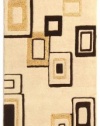 Area Rug 2x8 Runner Contemporary Beige - Brown Color - Safavieh Soho Rug from RugPal