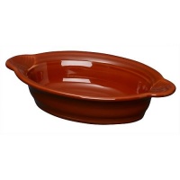 Fiesta 9-Inch By 5-Inch Individual Oval Casserole, Paprika