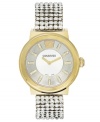 Blend together the perfect look with this two-tone Piazza timepiece from Swarovski.