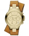 A Peyton collection watch from Michael Kors designed with vintage appeal.