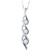 1/2 ct. tw. Diamond Sirena Fashion Pendant in 14K White Gold