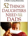 52 Things Daughters Need from Their Dads: What Fathers Can Do to Build a Lasting Relationship