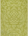 Mystique Lime Green Floral Rug Rug Size: 5' x 8'