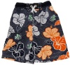 Boy's Hibiscus Print Pull-On Swim Trunks/Shorts/Swim Trunks - Nautica S(8Y) M(10-12Y) L(14/16) XL(18-20Y)