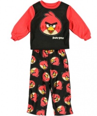 AME Sleepwear Boys 2-7 This is Anger Pajama Set, Multi, 4T