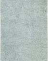 Spa Blue Surya Aros 3'6x5'6 Shag Rectangle Area Rug from RugPal.com