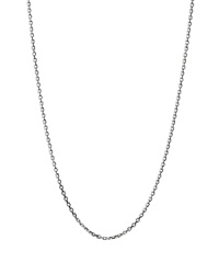 A great starter chain to stockpile with charms, this sterling silver Links of London necklace offers a timeless backdrop.