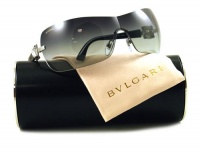 Bvlgari 6052B 102/8G Black 6052 Visor Sunglasses