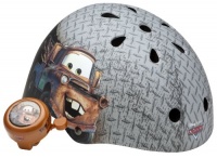 Cars Mater Toddler Hardshell Helmet with Bell (Grey)