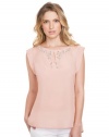 GUESS by Marciano Brianna Top, PINK FLUSH (SMALL)