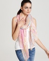 Wrap yourself in a pretty paisley oblong scarf, the perfect accessory for those chilly summer nights.