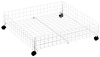 Whitmor 6023-304-SW  Rolling Underbed Cart, White