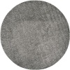 Surya CRK-1604 Crinkle Gray 9-Feet Round Area Rug